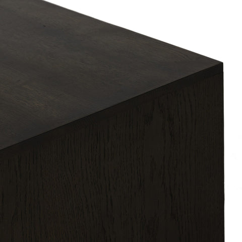 Bruce 6 Drawer Dresser - Espresso Oak Veneer