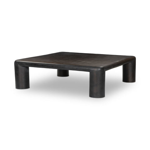 Targon Coffee Table - Bronzed Aluminum