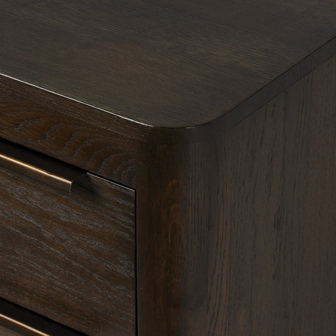 Bruce Nightstand - Espresso Oak