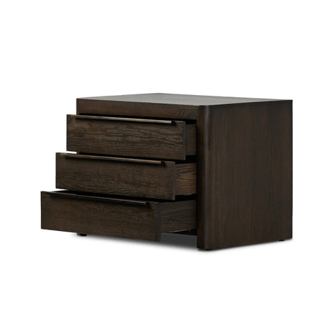 Bruce Nightstand - Espresso Oak