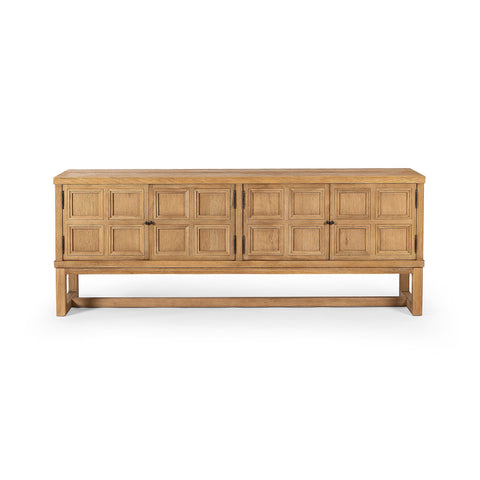 Tamara Media Console - Worn Oak Veneer