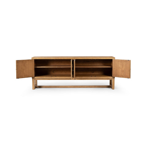 Tamara Media Console - Worn Oak Veneer