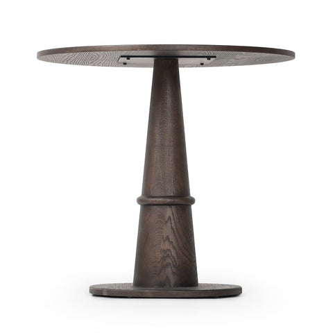 Goetz Bistro Table - Brown Oak Veneer