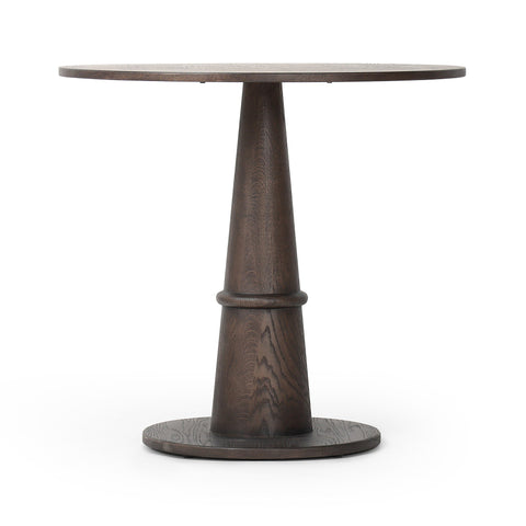 Goetz Bistro Table - Brown Oak Veneer