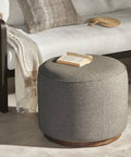 Sinclair Outdoor Ottoman - Alessi Fawn