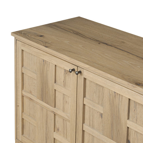 Alessio Sideboard - Aged Natural Oak Veneer