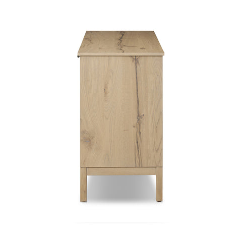 Alessio Sideboard - Aged Natural Oak Veneer