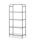 Swinton Bookcase - Hammered Gunmetal