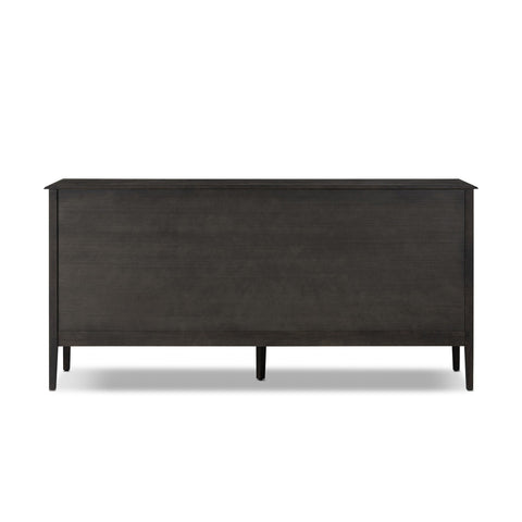 Maggie 6 Drawer Dresser - Smoked Black Oak Veneer