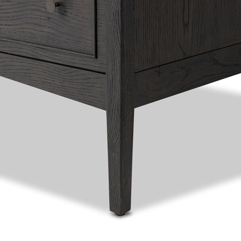 Maggie 6 Drawer Dresser - Smoked Black Oak Veneer