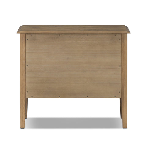 Maggie Nightstand - Aged Smoked Oak Resawn