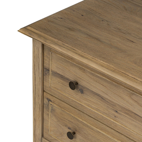 Maggie Nightstand - Aged Smoked Oak Resawn