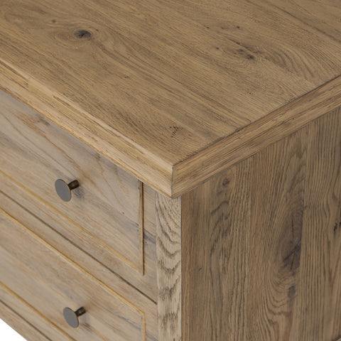 Maggie Nightstand - Aged Smoked Oak Resawn