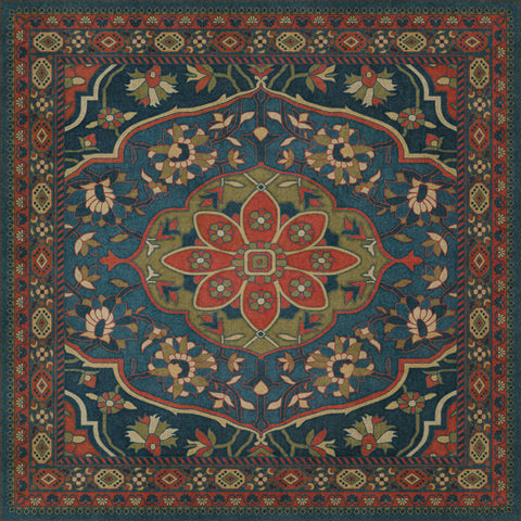 Persian Bazaar - Farahan - Delara Vinyl Floorcloth