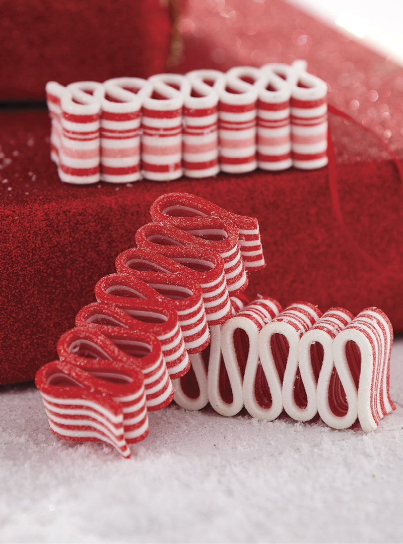 Ribbon Candy Ornaments Classic Christmas Nostalgia Memories