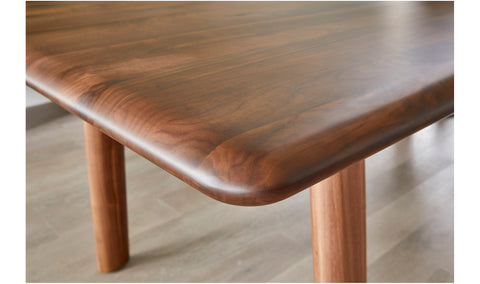 Malibu Dining Table - Solid Walnut