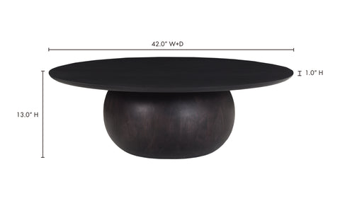 Bradbury Large Coffee Table Black