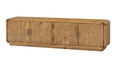 Monterey Media Cabinet - Rustic Blonde