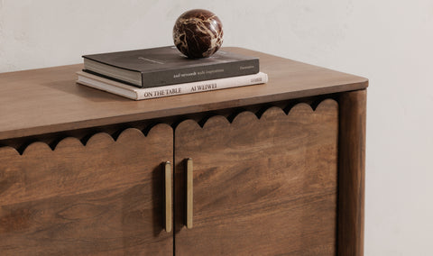 Wiley Sideboard - Scallop Detail