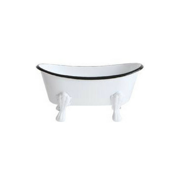 Bathtub Bath Tub Soap Dish Claw Foot Best Seller Stocking Stuffer