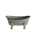 Metal Bathtub Soap Dish, Grey Stocking Stuffer Housewarming Gift