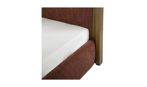 Camilla Upholstered Bed - Chestnut