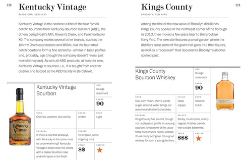 American Whiskey, Bourbon & Rye: A Guide To The Nation's Favorite Spirit Kentucky Vintage + Kings County