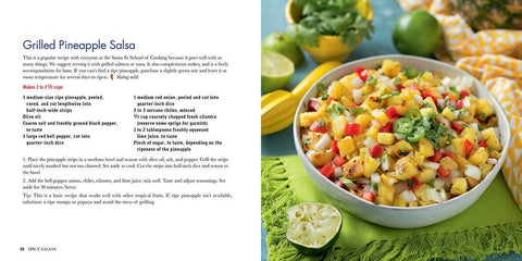 The Best Grilled Pineapple Salsa Recipe - Salsas and Tacos: The Santa Fe School of Cooking