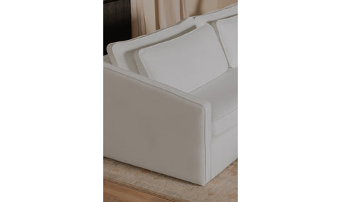 Phoebe Sofa - 91" Rust or Ivory