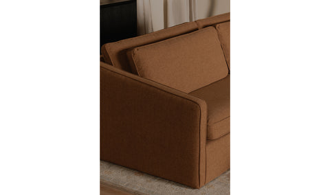 Phoebe Sofa - 91" Rust or Ivory