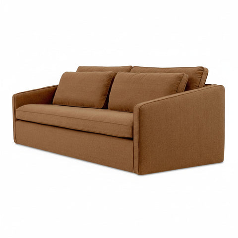 Phoebe Sofa - 91" Rust or Ivory