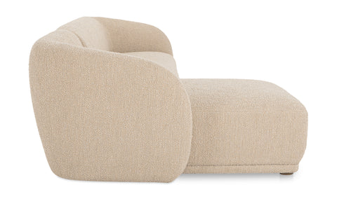 Faye Sectional Sofa - Light Beige