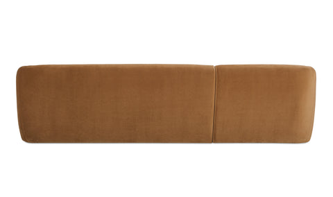 Faye Sectional Sofa - Tan