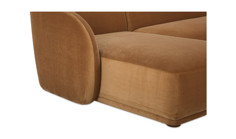 Faye Sectional Sofa - Tan
