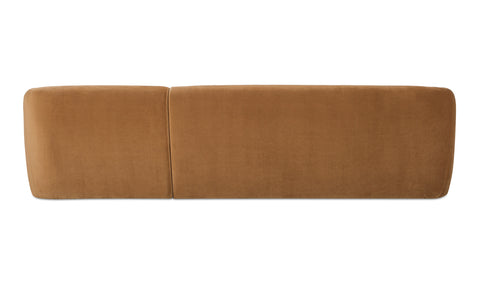 Faye Sectional Sofa - Tan
