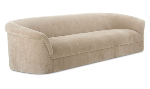 Thora Sofa 109" Olive or Beige Velvet