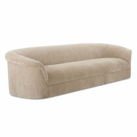Thora Sofa 109" Olive or Beige Velvet