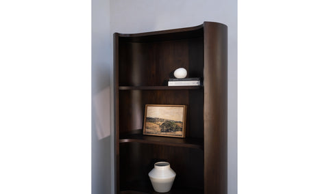 Nera Mahogany Bookcase