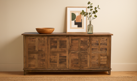 Augusta Sideboard - Reclaimed Railway Wood