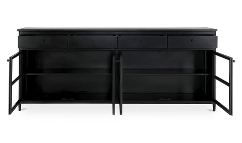 Henry Metal Sideboard Black