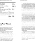 American Whiskey, Bourbon & Rye: A Guide To The Nation's Favorite Spirit Old Rip Van Winkle
