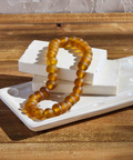 Amber Glass Beads Decor