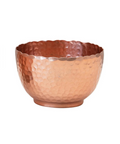 Andina Hammered Copper Finish Snack Bowl