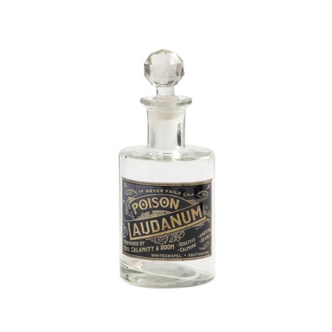 Antique Style Poison Bottle - Laudanum 7.5"