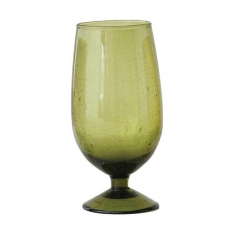 Bebida 12 oz Hand-Blown Glass Goblet, D