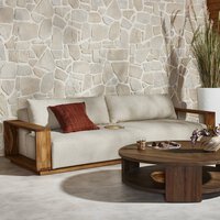 Branford Outdoor Sofa-106" - Ellor Beige