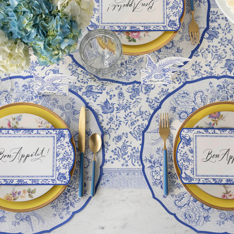 French Dinner Party Tablescape Setting Inspo