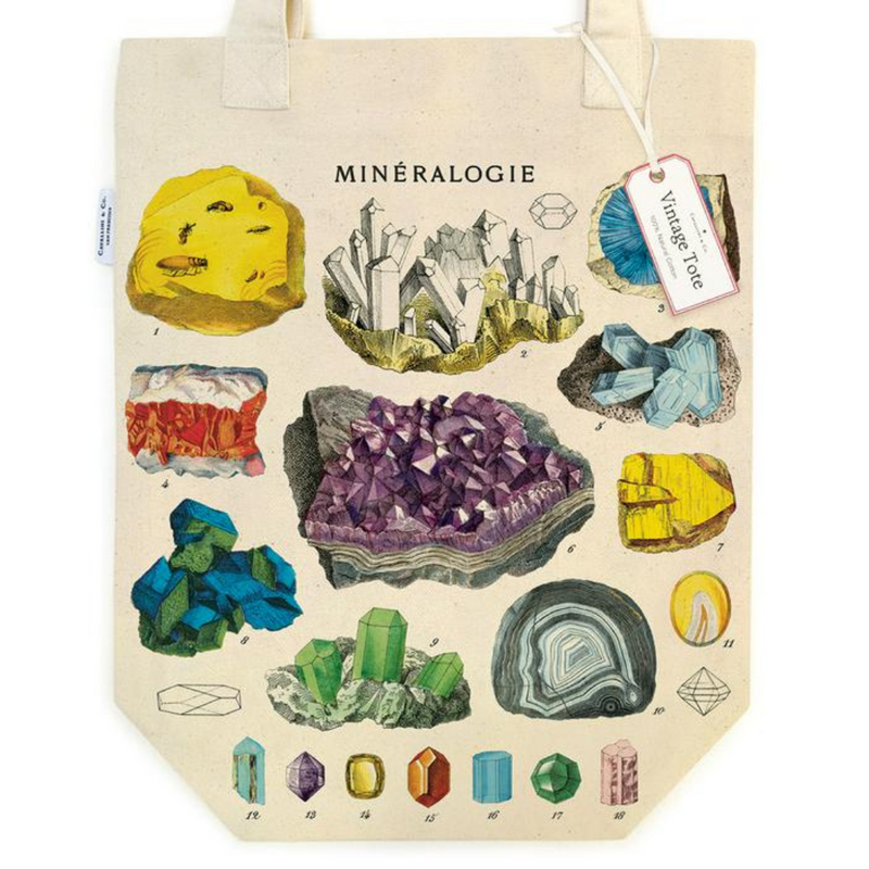 Cavallini Tote Bag Mineralogie