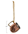 Copper Mule Mug Christmas Ornament