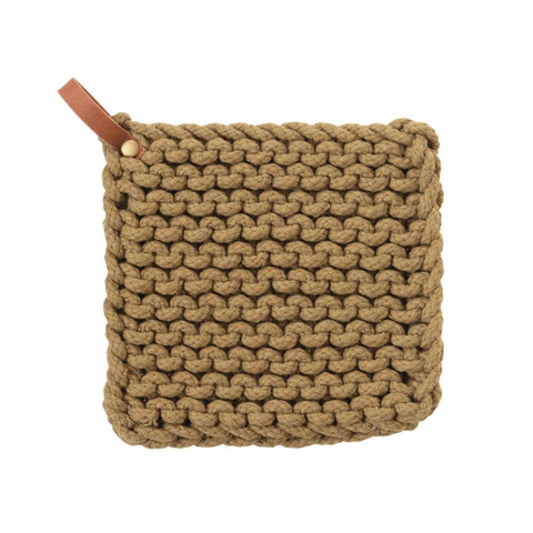 Coronado Crocheted Pot Holder, C